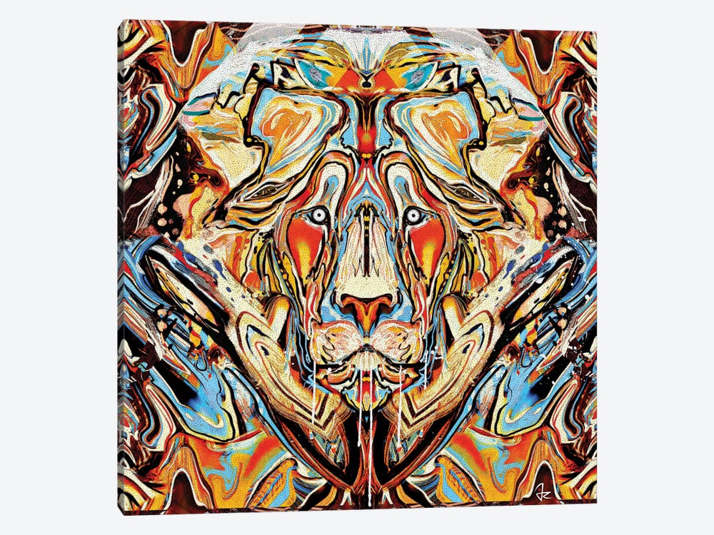 Lion by Giulio Rossi 1-piece Canvas Print