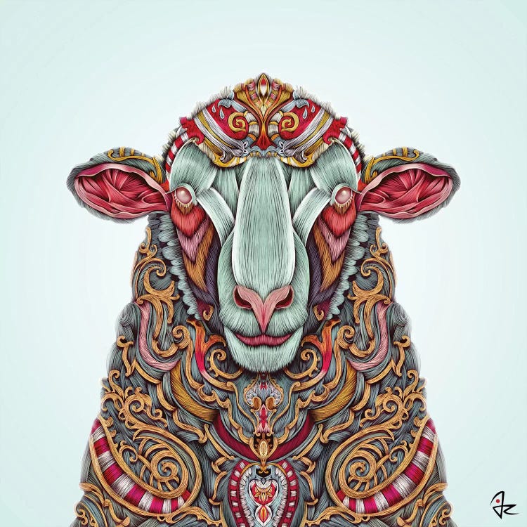 Sheep by Giulio Rossi wall art
