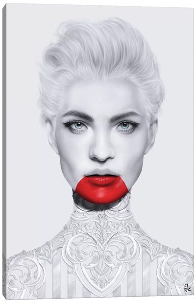 Obsession Canvas Art Print - Red Passion