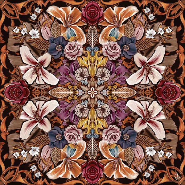 Giulio Rossi: Floral I by Giulio Rossi