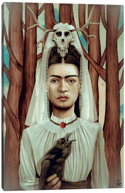FRIDArk Canvas Art Print - Similar to Frida Kahlo