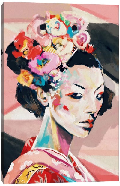 Japan Canvas Art Print - Women's Empowerment Art