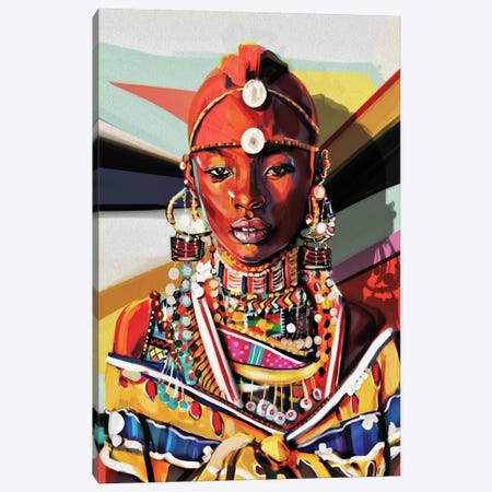 Kenya Canvas Print #JRI62} by Giulio Rossi Canvas Art Print