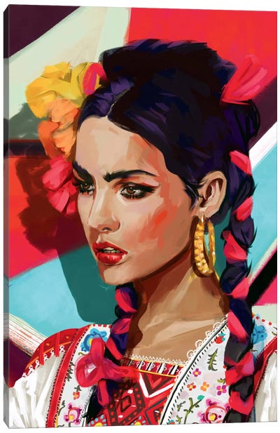 Mexico Canvas Art Print - Women's Empowerment Art