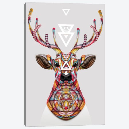 Oh Deer Canvas Print #JRI66} by Giulio Rossi Canvas Wall Art