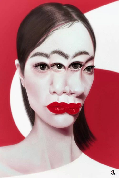 The Glitch by Giulio Rossi wall art