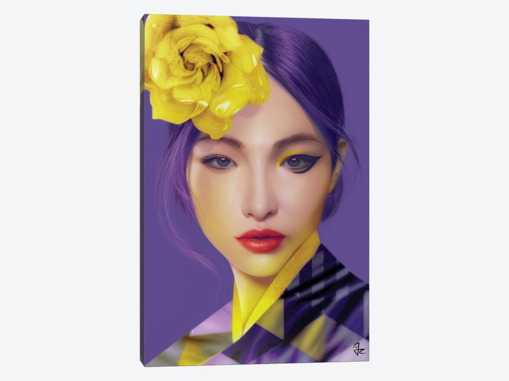 Ultra Violet by Giulio Rossi 1-piece Canvas Art Print