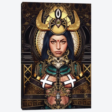 Queen of the Damned Canvas Print #JRI7} by Giulio Rossi Canvas Print