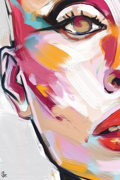 Glowing V by Giulio Rossi art print