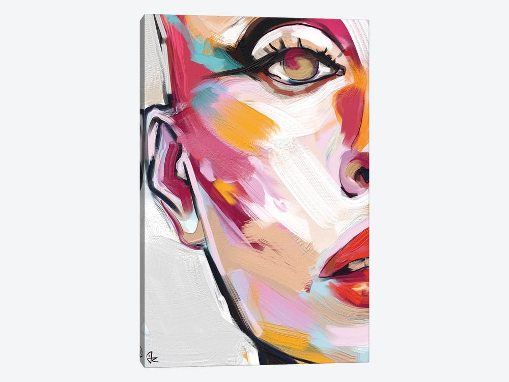 Glowing V by Giulio Rossi 1-piece Canvas Art Print