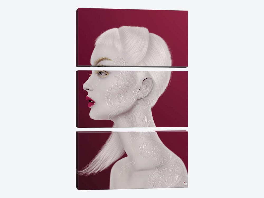 Pearl by Giulio Rossi 3-piece Canvas Print