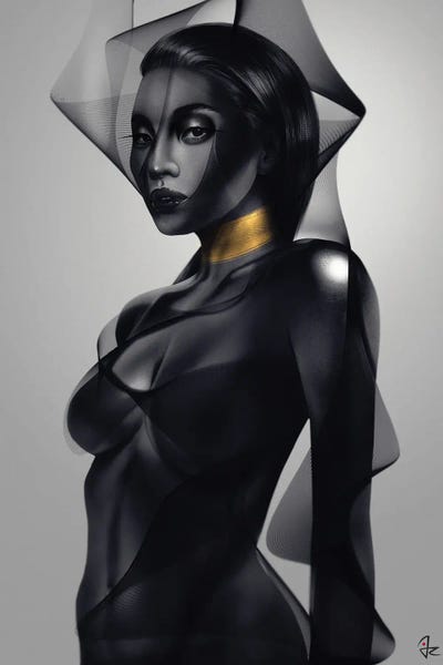 Black & White & Gold: Fate of Gold by Giulio Rossi