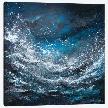 Oceanic Orchestra Canvas Print #JRJ18} by Jan Rogers Canvas Print