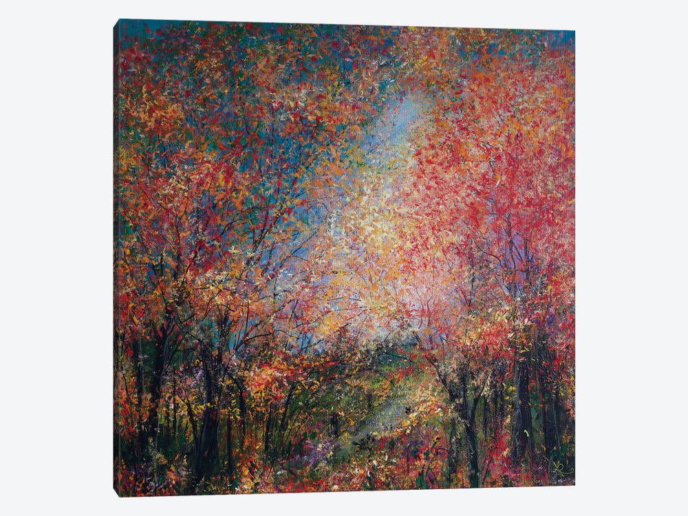 Autumnal Haze by Jan Rogers 1-piece Canvas Art Print