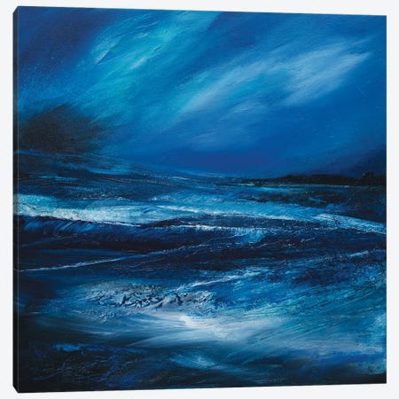 Ocean Blues Canvas Print #JRJ34} by Jan Rogers Canvas Art