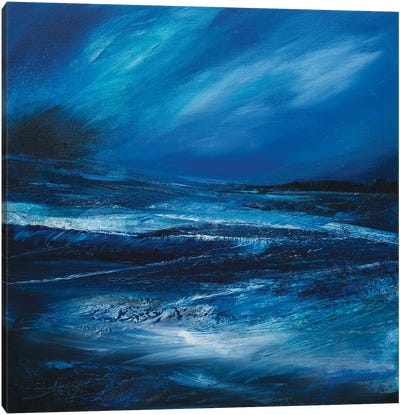 Ocean Blues Canvas Art Print - Jan Rogers
