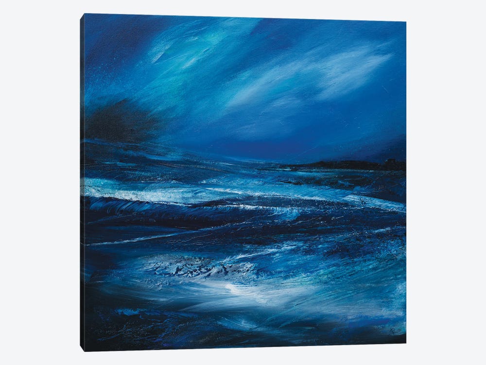 Ocean Blues by Jan Rogers 1-piece Canvas Art