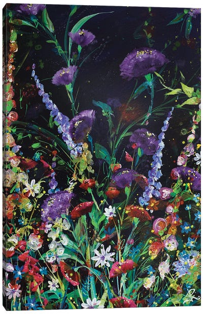 Flora Tango Canvas Art Print - Jan Rogers