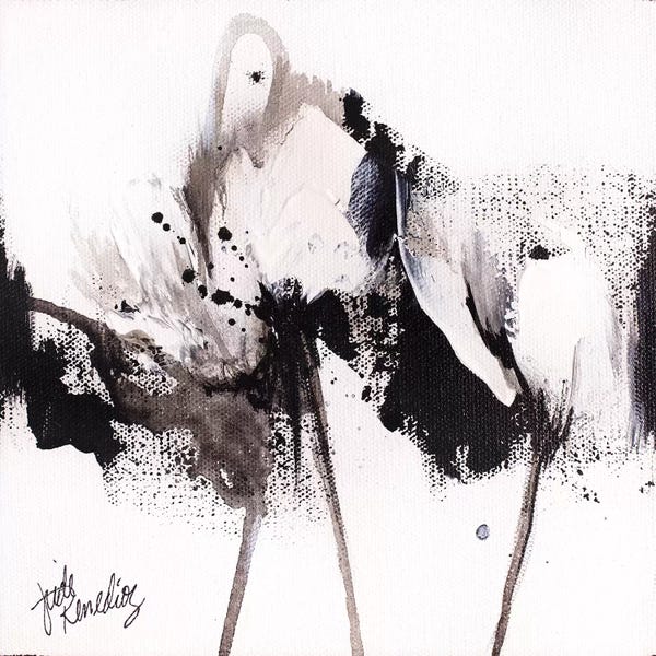 Jude Remedios: Moon Flower IV by Jude Remedios