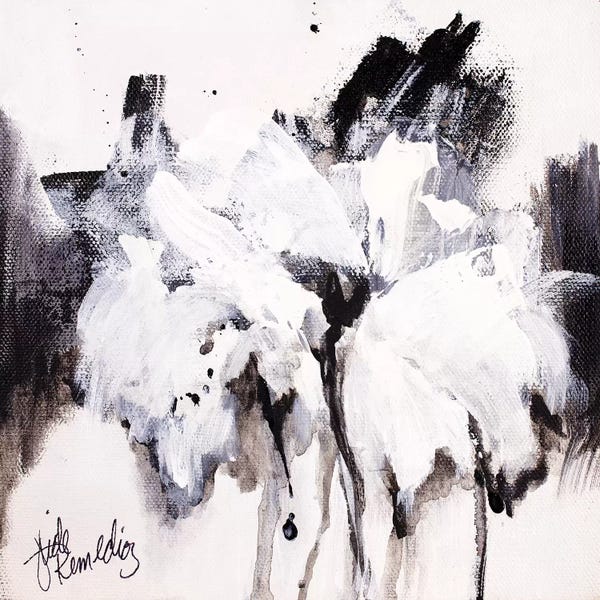 Jude Remedios: Moon Flower VII by Jude Remedios