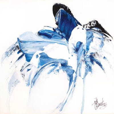 Tangled Blue III by Jude Remedios gallery poster