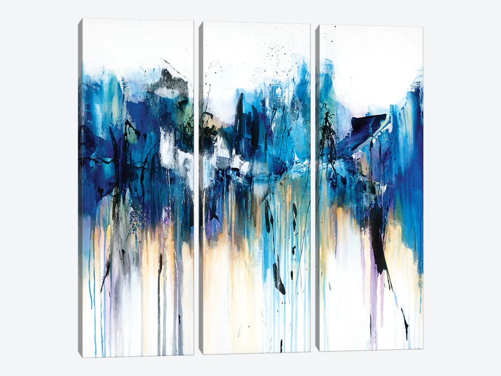 Between The River And The Rain by Jude Remedios 3-piece Canvas Wall Art