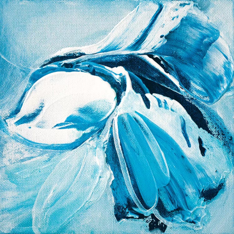 Blue Dahlia by Jude Remedios wall art