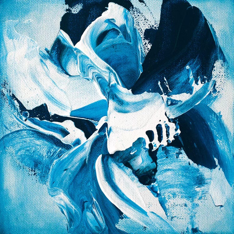 Blue Dahlia No.2 by Jude Remedios wall art