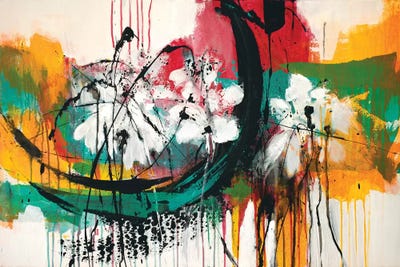 Mardi Gras No.2 by Jude Remedios multi panel art