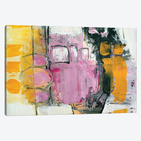 Pink Lemonade Canvas Print #JRM95} by Jude Remedios Art Print