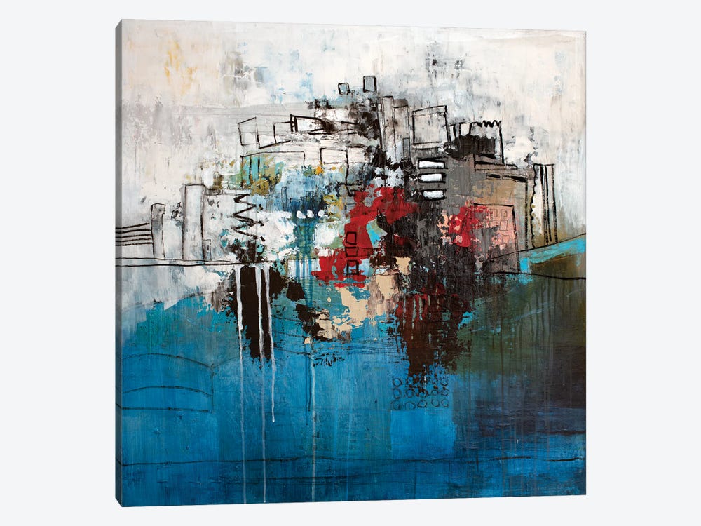 Anatomy Of The City by Jude Remedios 1-piece Canvas Wall Art