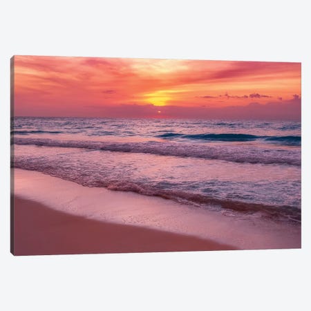 Waiting For The Sun Canvas Print #JRP107} by Jonathan Ross Photography Canvas Art