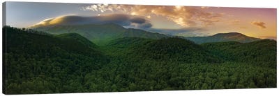 Storm Over The Smokies Canvas Art Print - Appalachian Mountains