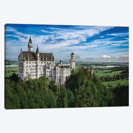 Castle In The Sky Canvas Print #JRP11} by Jonathan Ross Photography Canvas Art Print