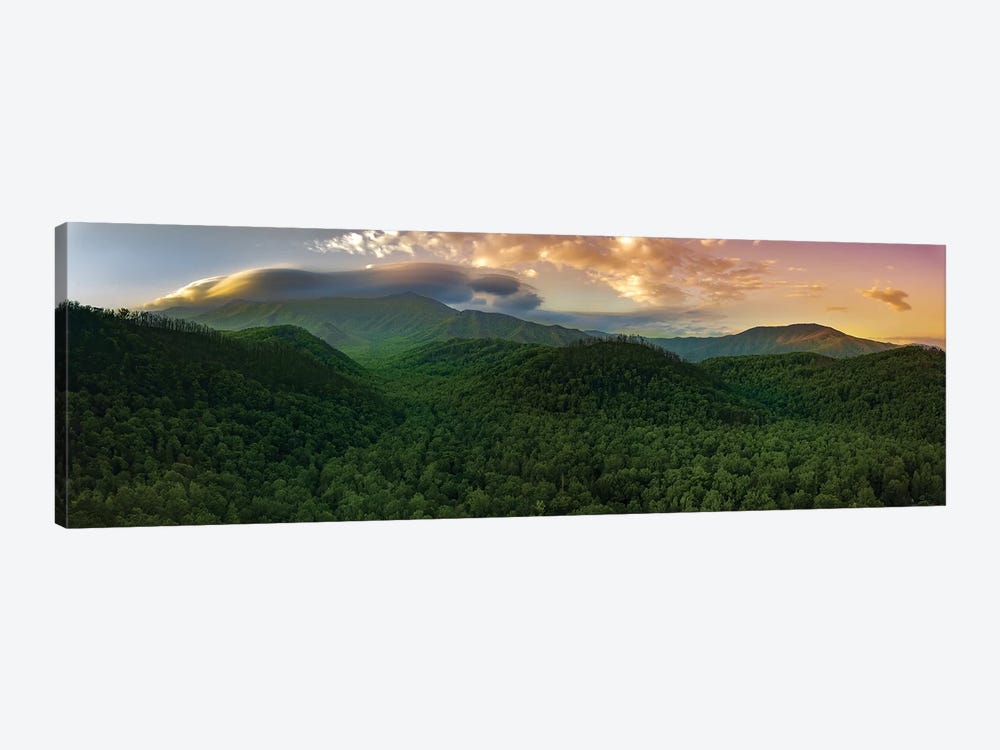 Smoky Mountain Storm Clouds by Jonathan Ross Photography 1-piece Canvas Wall Art