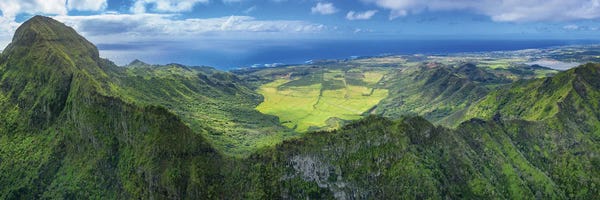 Flying Over Hawaii
