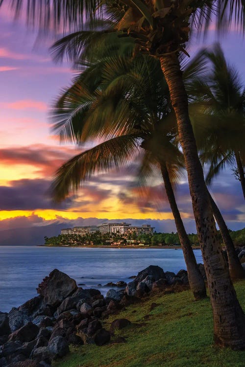 The Sun Setting Over Hawaii