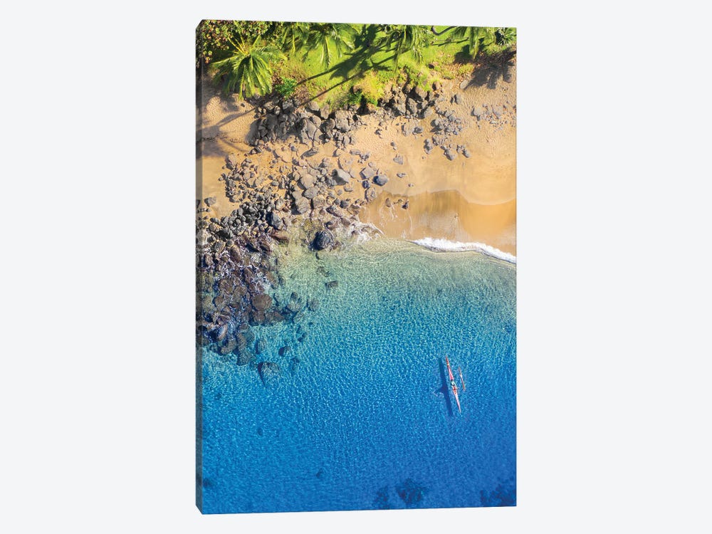 Kayaking In Hawaii by Jonathan Ross Photography 1-piece Canvas Print