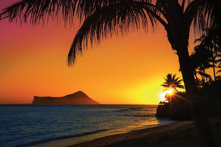 Sunset In Oahu
