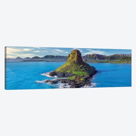 Chinaman's Hat In Oahu Canvas Print #JRP162} by Jonathan Ross Photography Art Print