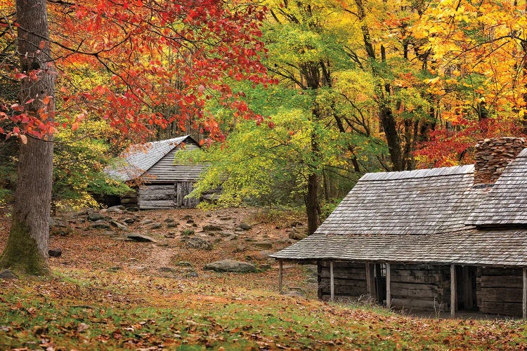 An Autumn Home by Jonathan Ross Photography wall art