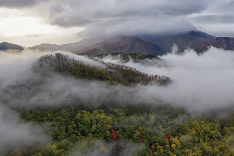 The Smoky Mountains In The Fall