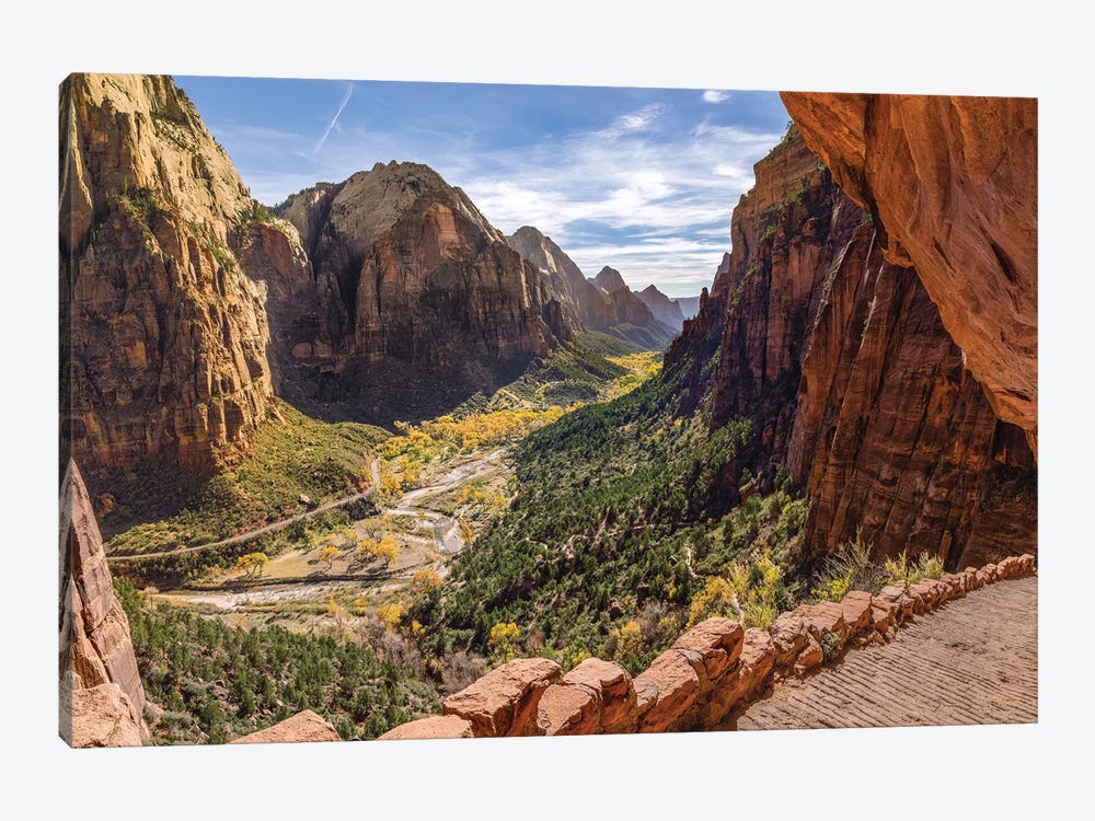 Zion National Park In The Autumn by Jonathan Ross Photography 1-piece Canvas Print