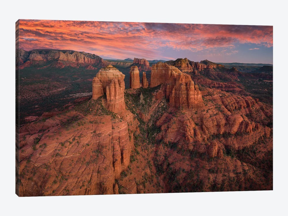 Red Rocks Sedona Arizona by Jonathan Ross Photography 1-piece Art Print