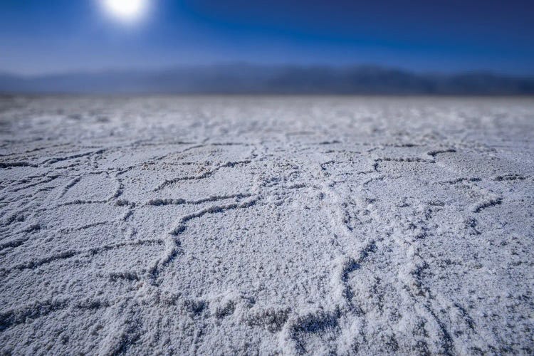 Salt Basin In Death Valley National Park