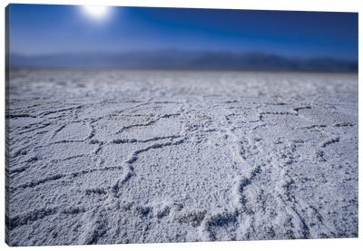 Salt Basin In Death Valley National Park Canvas Art Print - Death Valley National Park