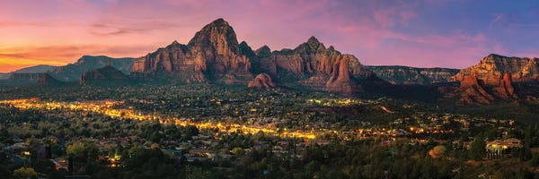 Sedona: Sunset In Sedona Arizona by Jonathan Ross Photography
