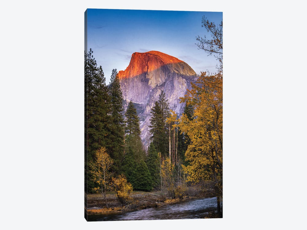 Half Dome At Sunset by Jonathan Ross Photography 1-piece Art Print