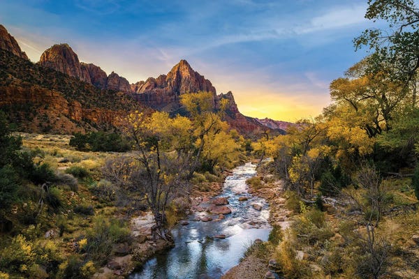 Jonathan Ross Photography: Zion National Park Sunrise by Jonathan Ross Photography