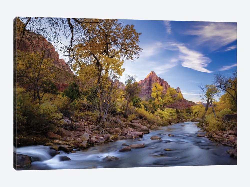 Zion National Park by Jonathan Ross Photography 1-piece Canvas Art Print